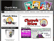 Tablet Screenshot of churchmice.net
